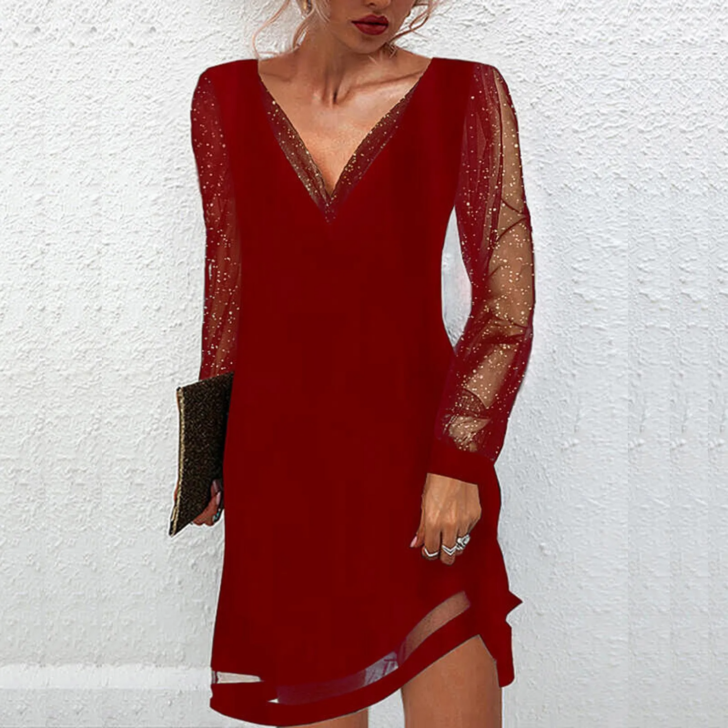 AvaBella™ – Abito elegante di Collo a V