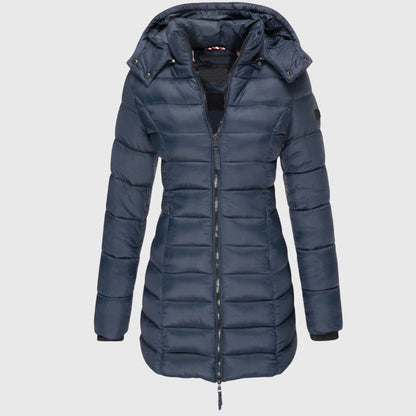 Elise™ - Cappotto lungo di piume