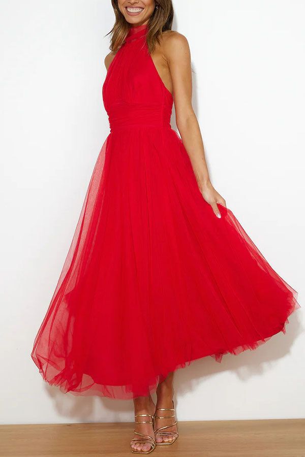 Phoebe - Abito Midi con Gonna Lunga