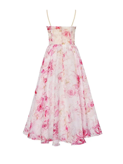 Emilia - Elegante Abito Senza maniche Stampato