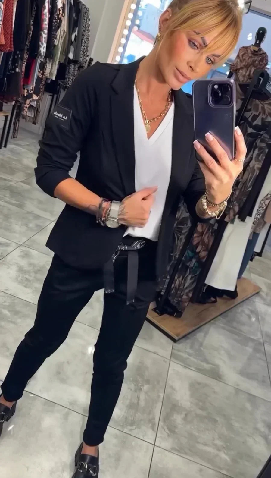 Ariane | Set di Blazer e Pantaloni Eleganti
