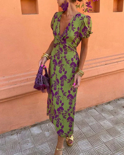 Charlotte | Bello abito impreso da donna