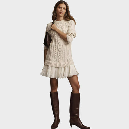Gabriela | Abito in maglia in Tessuto