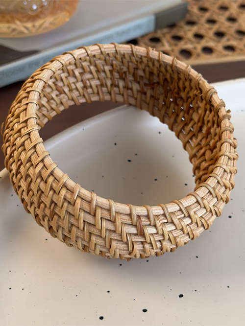 Pulsera di Ratan Trenzado