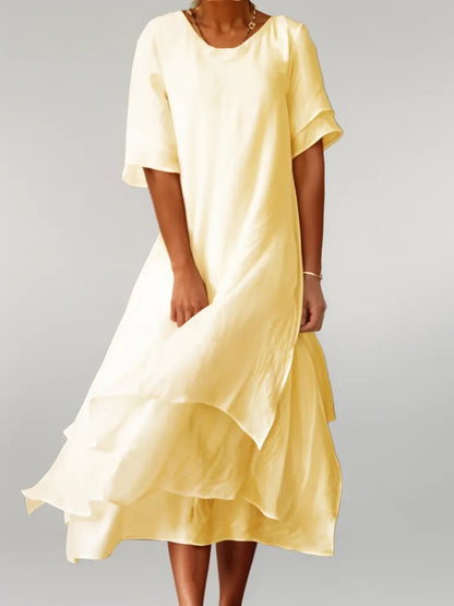 ELOISE | Abito maxi in cotone Elegante