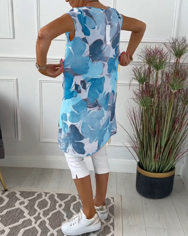 BLUSA LARGA FLOREALE KLARISSA