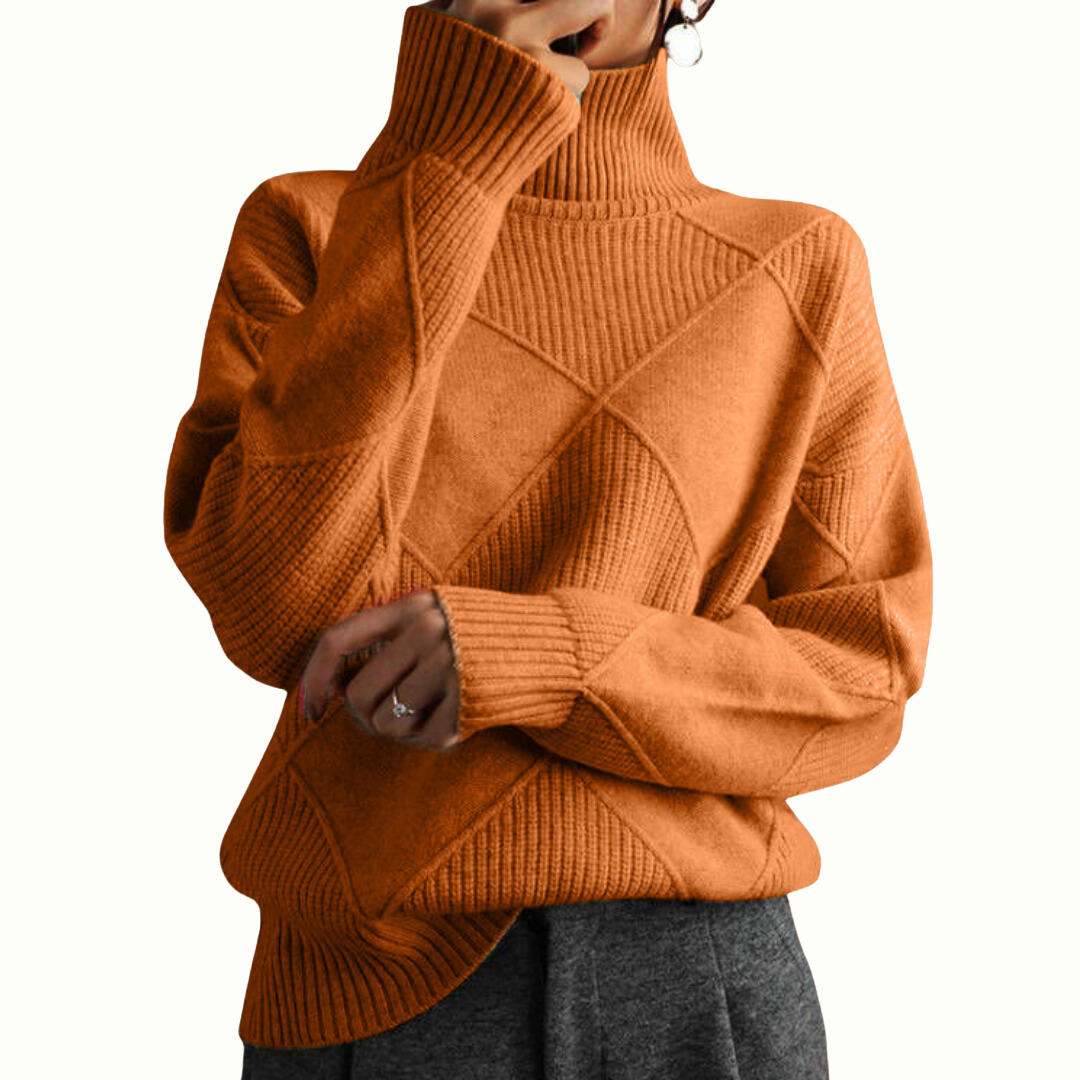 Chloe - Maglione in maglia Caldo e morbido per l'inverno