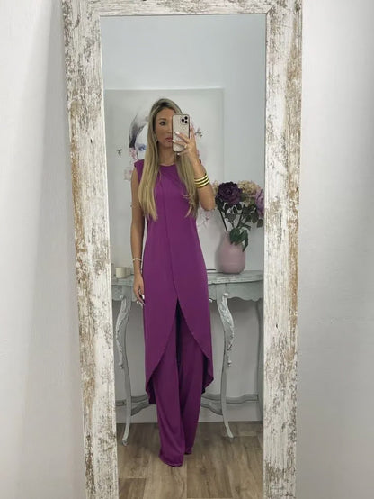 CALYRA – SET DI TOP E PANTALONI ULTRA-MORBIDO PER MASSIMO CONFORT
