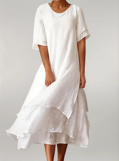 ELOISE | Abito maxi elegante in cotone