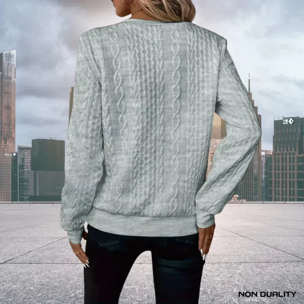 Maglione con zip di non-dualità