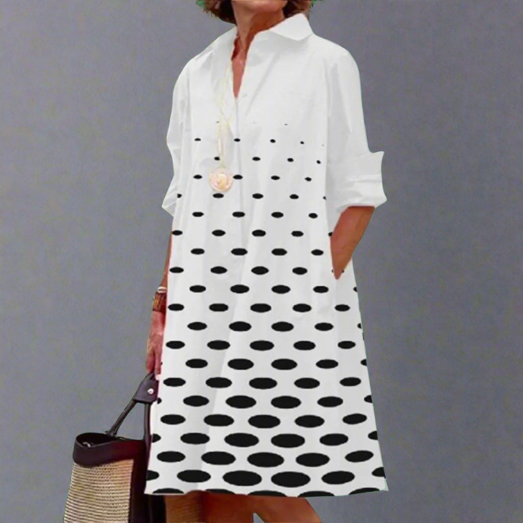 Marianne™ | Abito Midi Lussuoso con Design Elegante