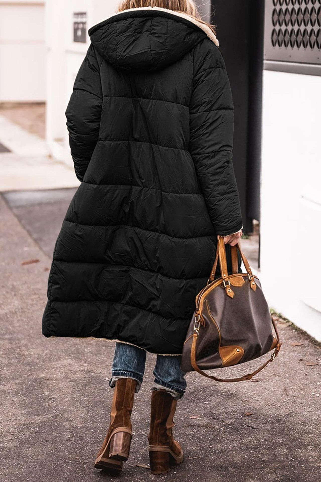 Sasha™ - Cappotto reversibile elegante Premium