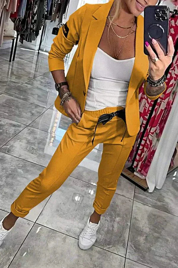 Ariane | Set di Blazer e Pantaloni Eleganti