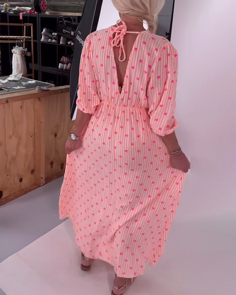 SOPHIA – ABITO MAXI CUORE DOLCE