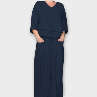 Set lounge di Due pezzi con Gamba ampia e Vestibilità rilassata