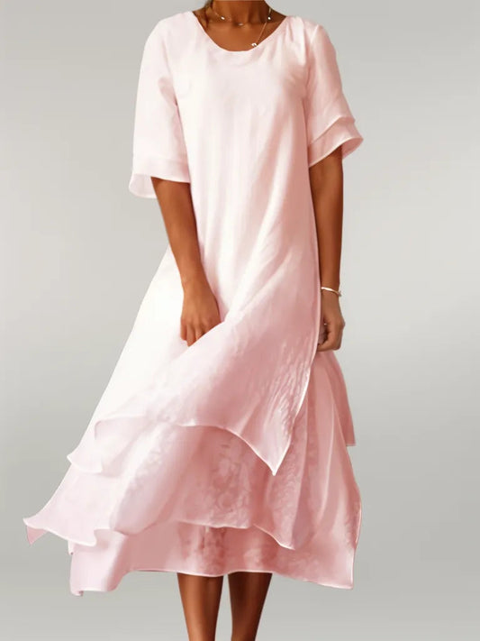 ELOISE | Abito maxi in cotone Elegante