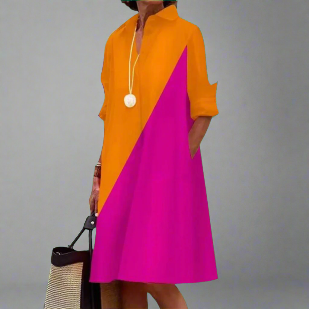 Helene™ | Abito midi Elegante per una Raffinatezza Senza sforzo