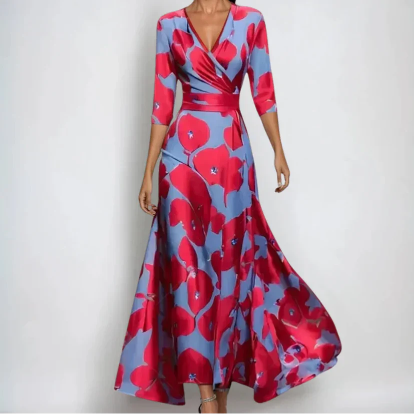 Emily - Abito floreale di lusso