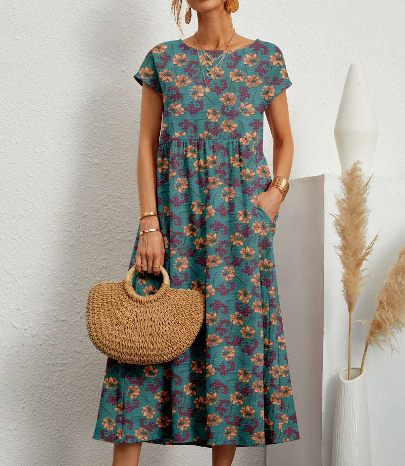 Índigo | Abito Floreale Elegante