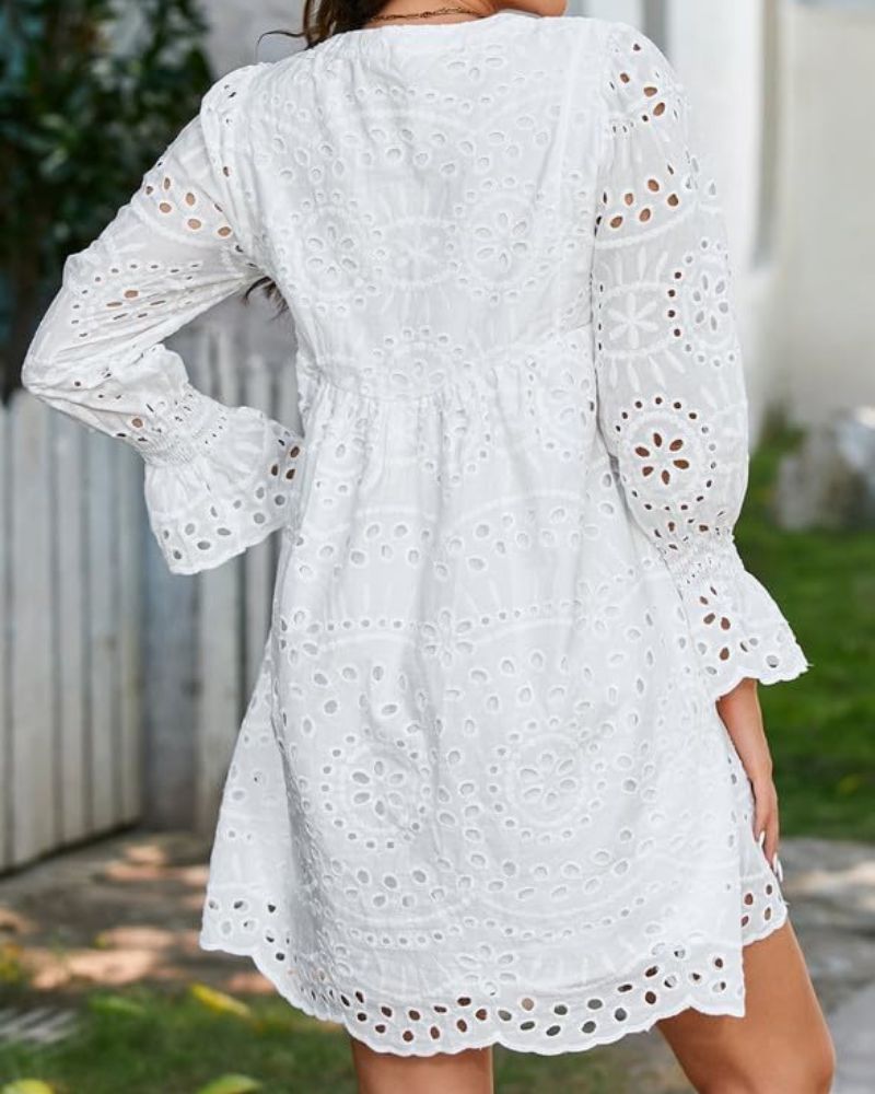 Paisley - Abito midi Elegante con Corte Hueco