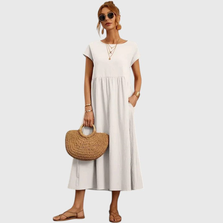 Fenella | Abito Midi Comodo