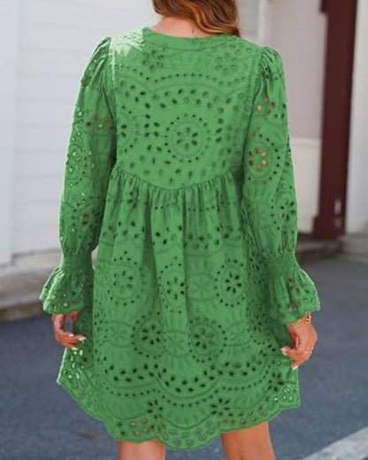 Paisley - Elegante Abito Midi con recortes