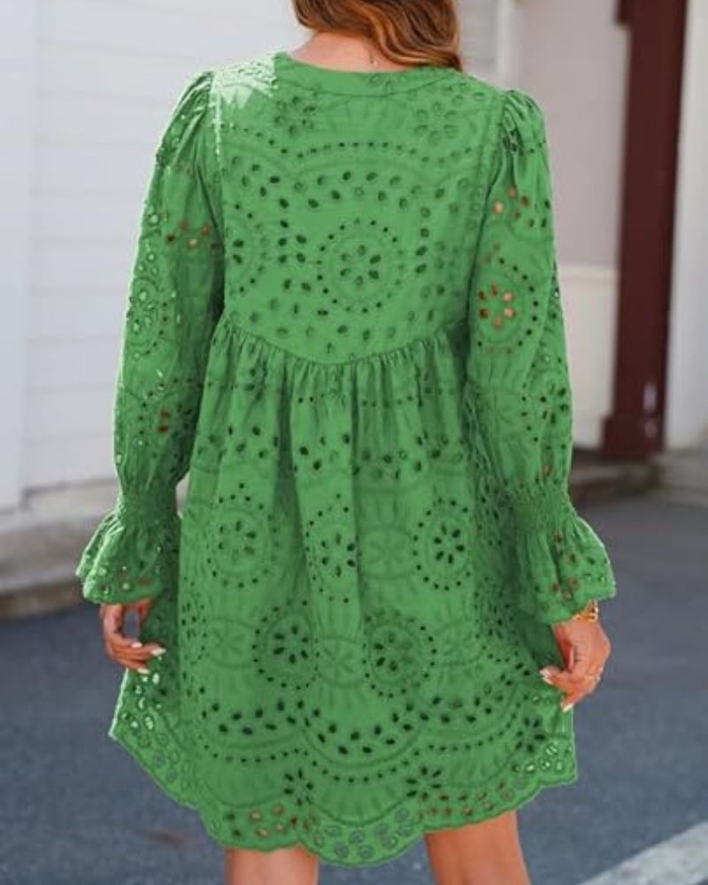 Paisley - Abito midi Elegante con Corte Hueco