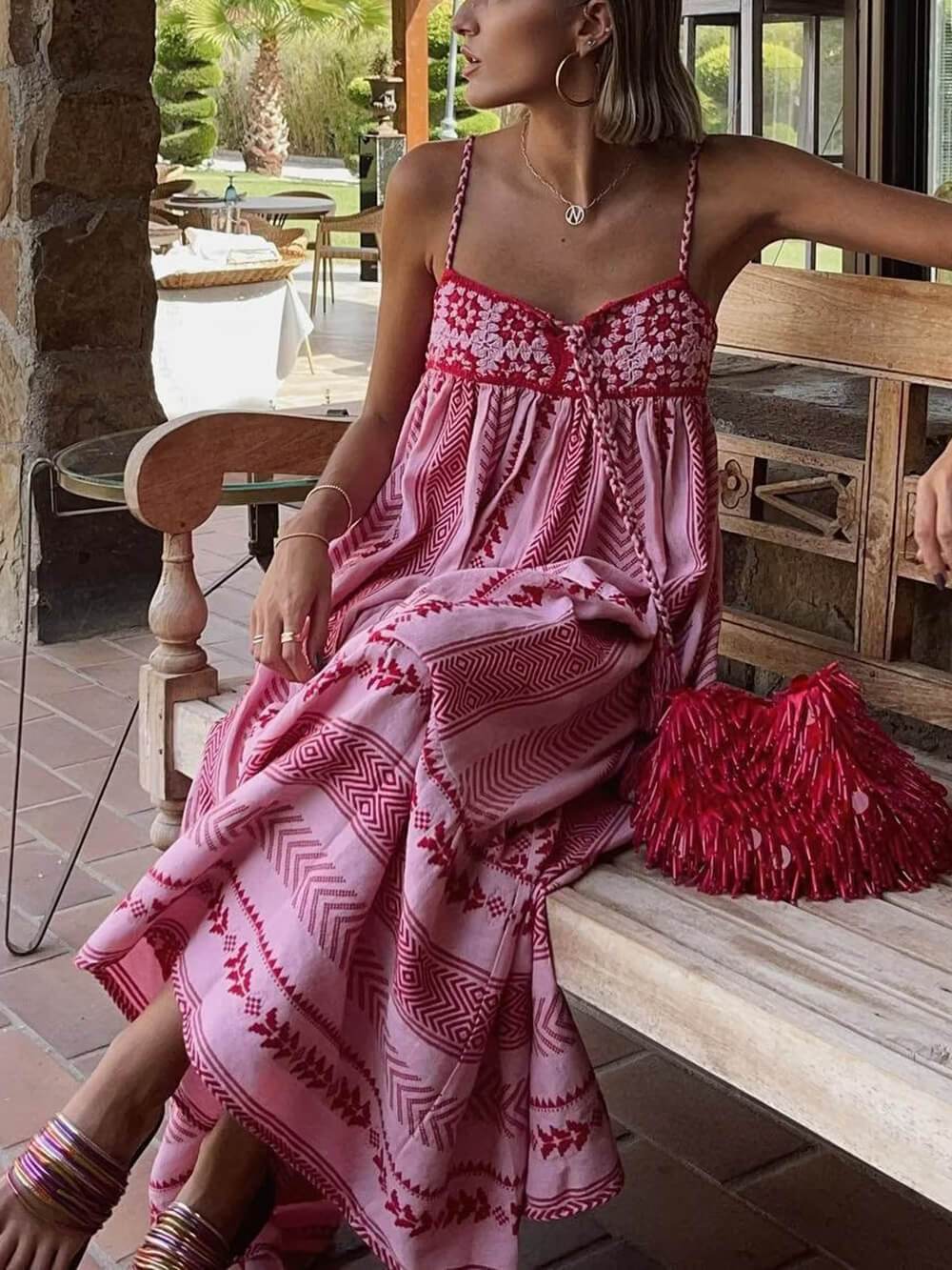 Il Abito maxi Brisa Bohemia