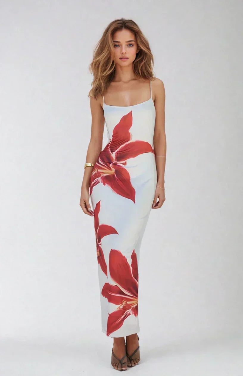 Il Abito maxi Tropical Bloom
