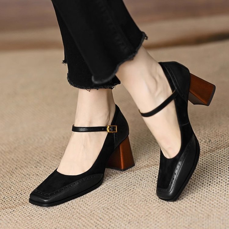Emmy - Eleganti sandali di punta quadrata da donna