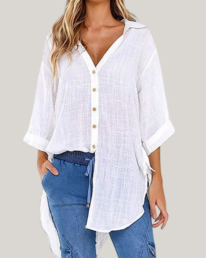 Camicia Larga con Lazos nei Lados