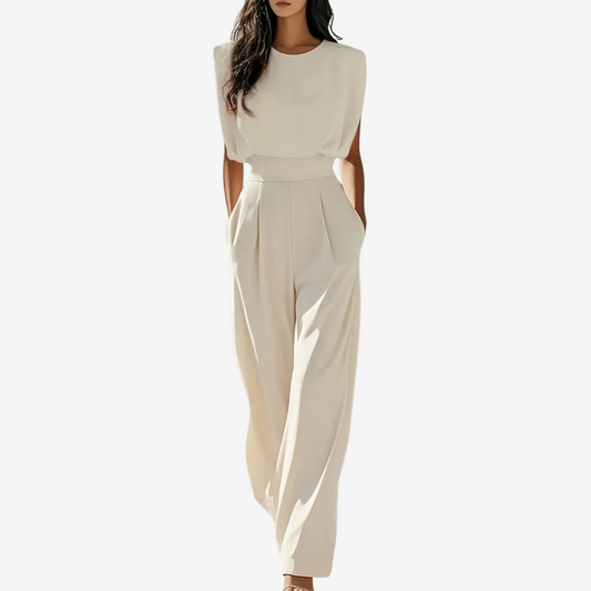 Ariia™ Jumpsuit con Vita Aderente