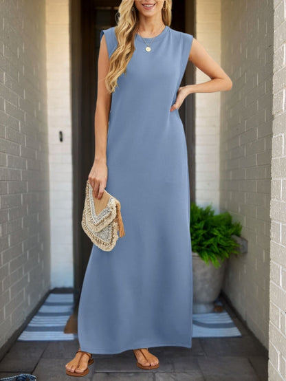 Riley™ - Abito di Lino Elegante con Dettagli Hechos a mano