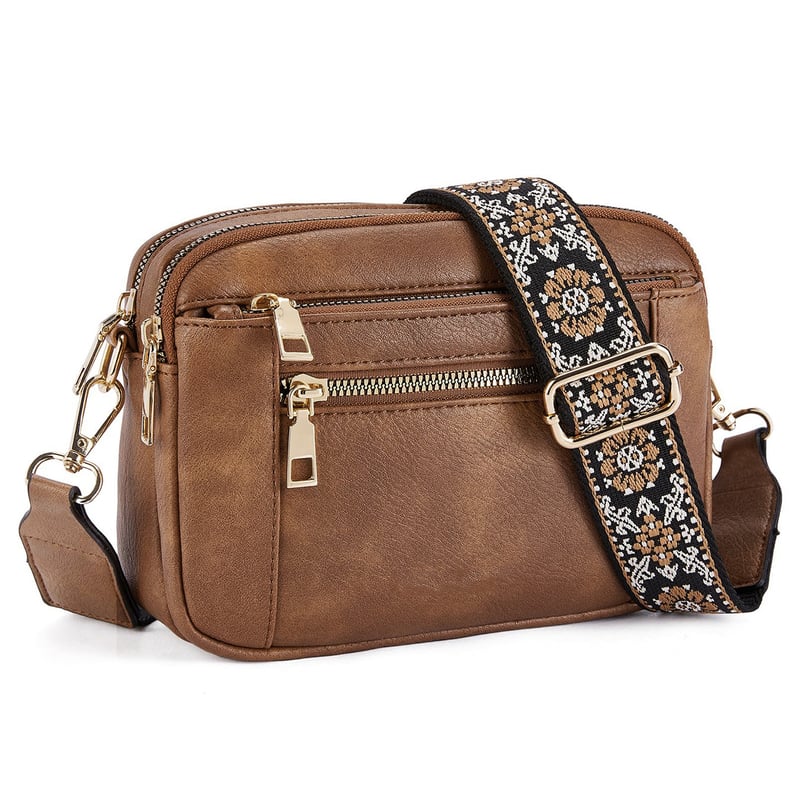 Erikka | Borsa Elegante a tracolla con tracolla regolabile con stampa
