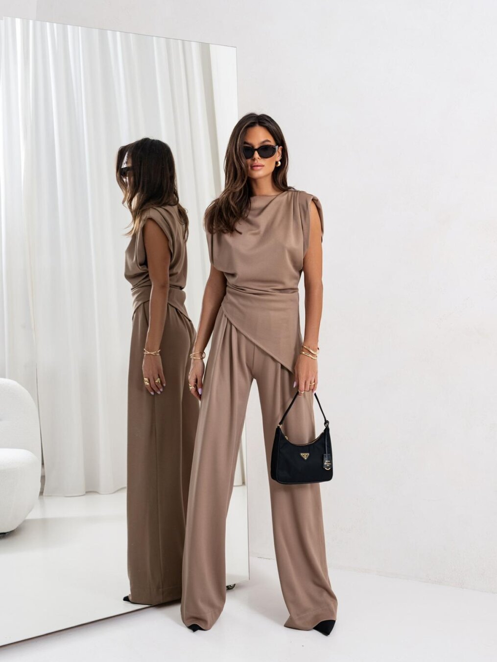 ZINNARA – SET DRAPPEGGIATO COORDINATO ADDISON
