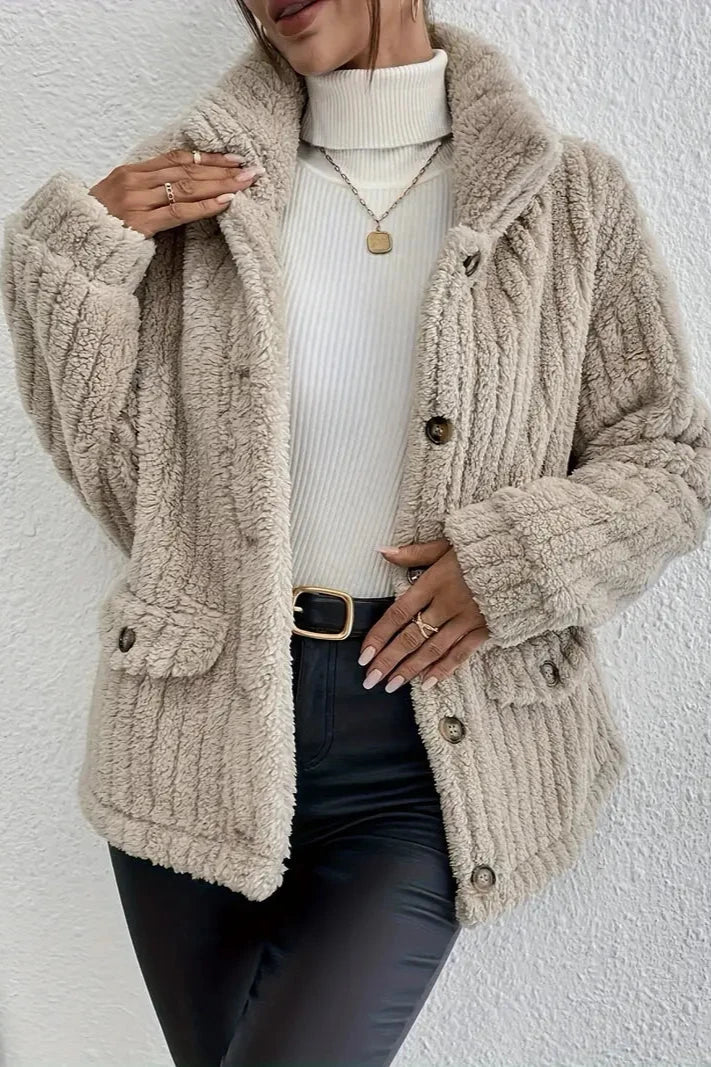 Nova™ | Cardigan di Bottone in velluto Doppio Cara