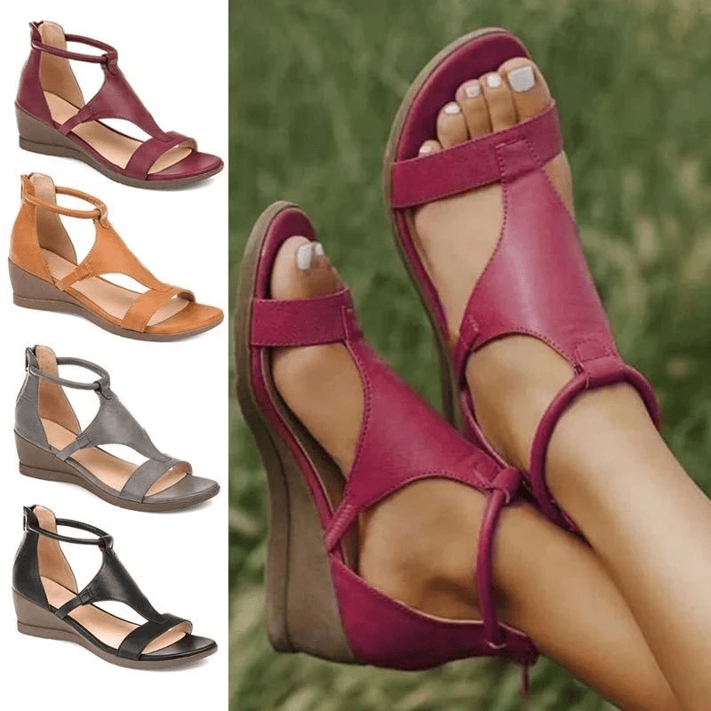 MoonFeet Sandali Ortópedicas con Tacco