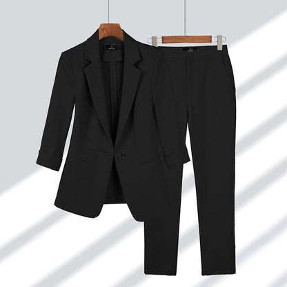 Viktoriya - Set di Blazer e Pantalone di Due pezzi
