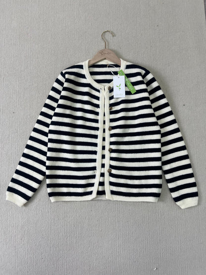 MYLAH | Cardigan elegante a righe