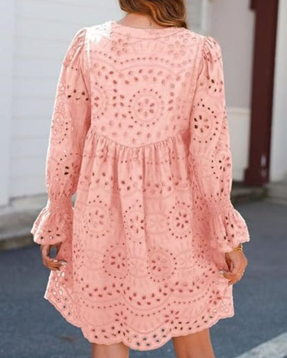Paisley - Abito midi Elegante con Corte Hueco