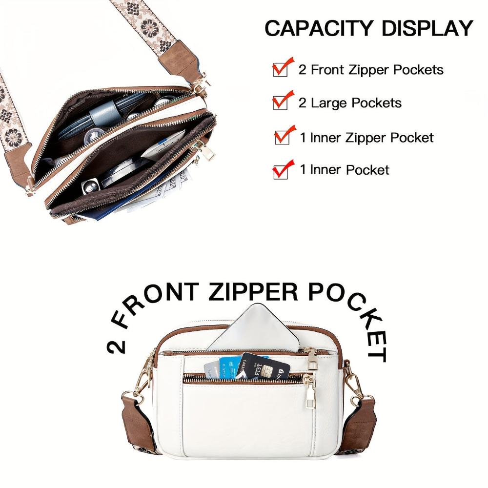 Oakley - Borsa a tracolla Vegana Piccola Quadrata