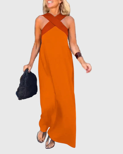 Elena | Abito maxi Fluido e Elegante