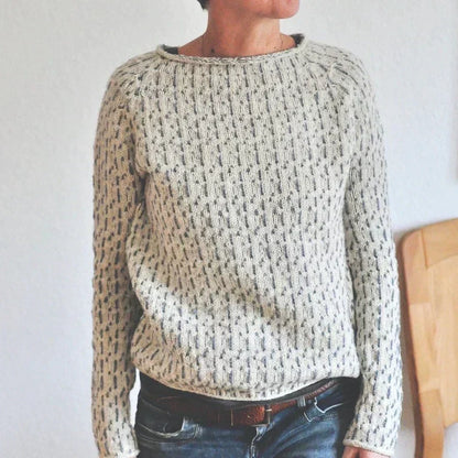 Linda | Maglione Elegante di Scollo a barca