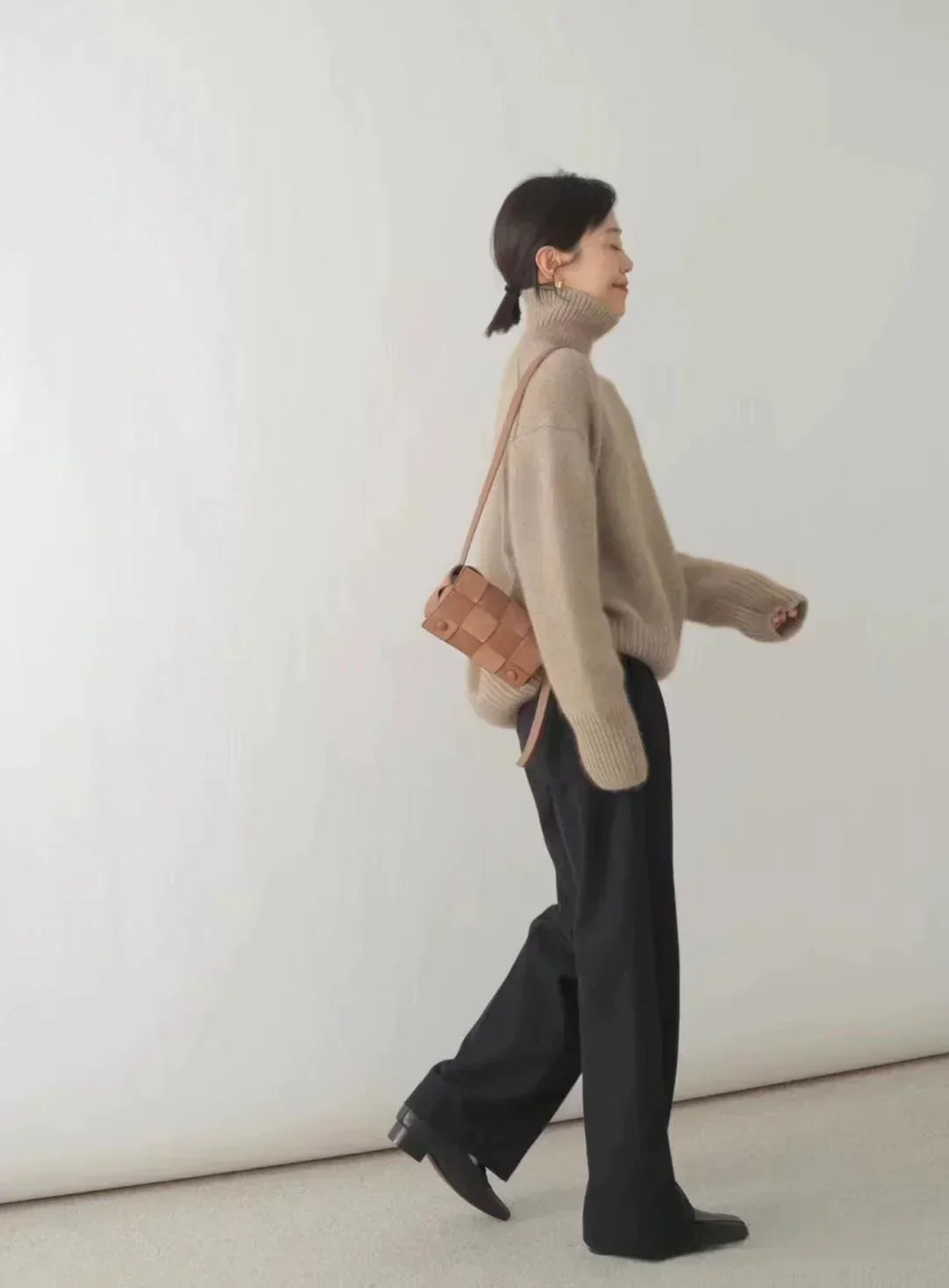 Lisette | Maglione a collo alto in cachemire