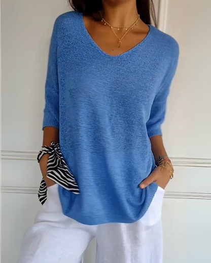 CELIA - TOP DI COTONE TRASPIRANTE