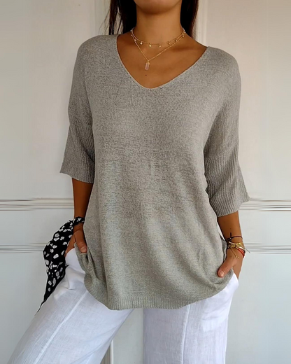 CELIA - TOP DI COTONE TRASPIRANTE