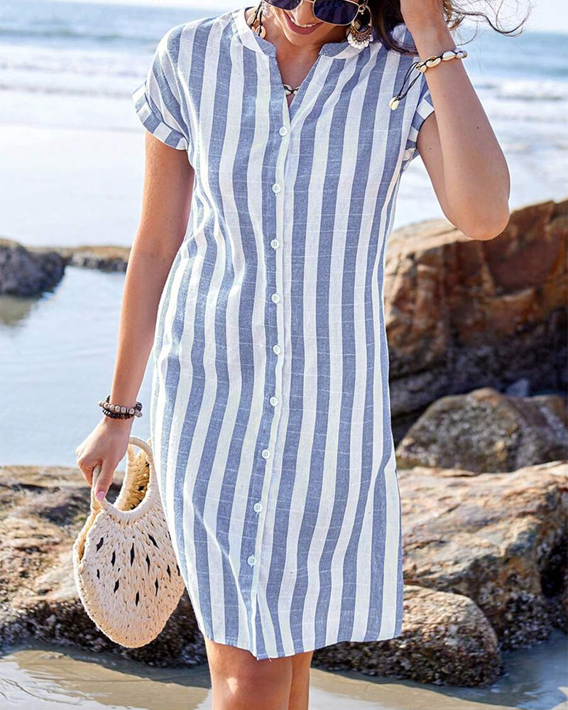 MIRANDA – ABITO CAMISERO A RIGHE BREEZE