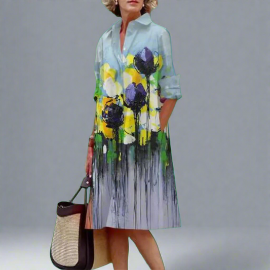 Yvette™ | Elegante Abito Midi Premium per Cualquier Occasione