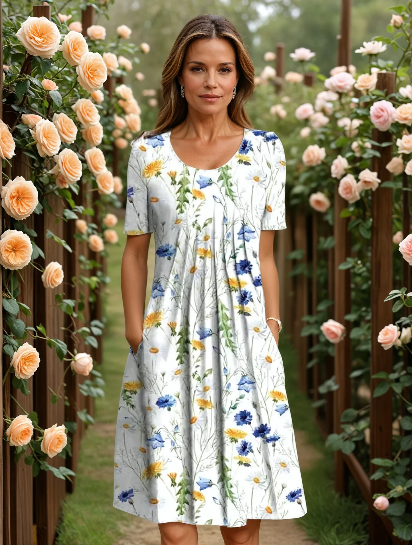 MARGA | ABITO ELEGANTE CON COPERTURA DEL VIENTRE