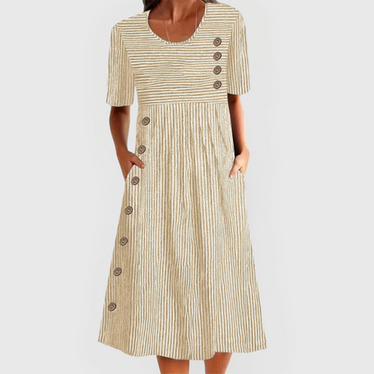 Wanda | Abito midi Rayado